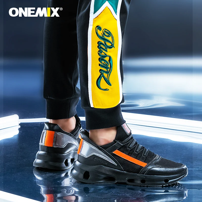 ONEMIX мужские кроссовки в стиле ретро спортивные уличные для прогулок теннисные