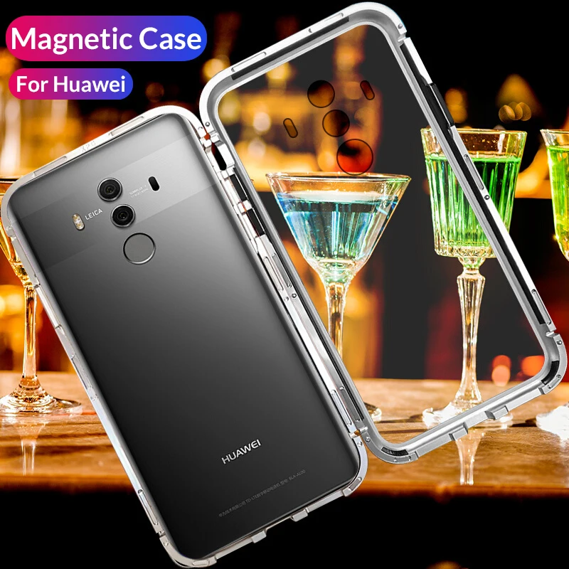 Магнитный адсорбционный чехол для huawei P30 Pro Light P30Pro P 30Pro 30 360 Магнитная Задняя
