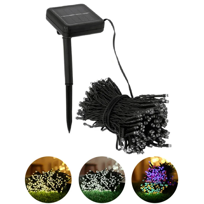 

Solar Fairy Lights Outdoor Waterproof Solar String Light Garden Solar Light Holiday Christmas Tree Garland Wedding Decoration