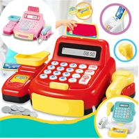 toy counter cash register checkout shop supermarket role play pretend simulation shopping counter cash register kids xmas gifts