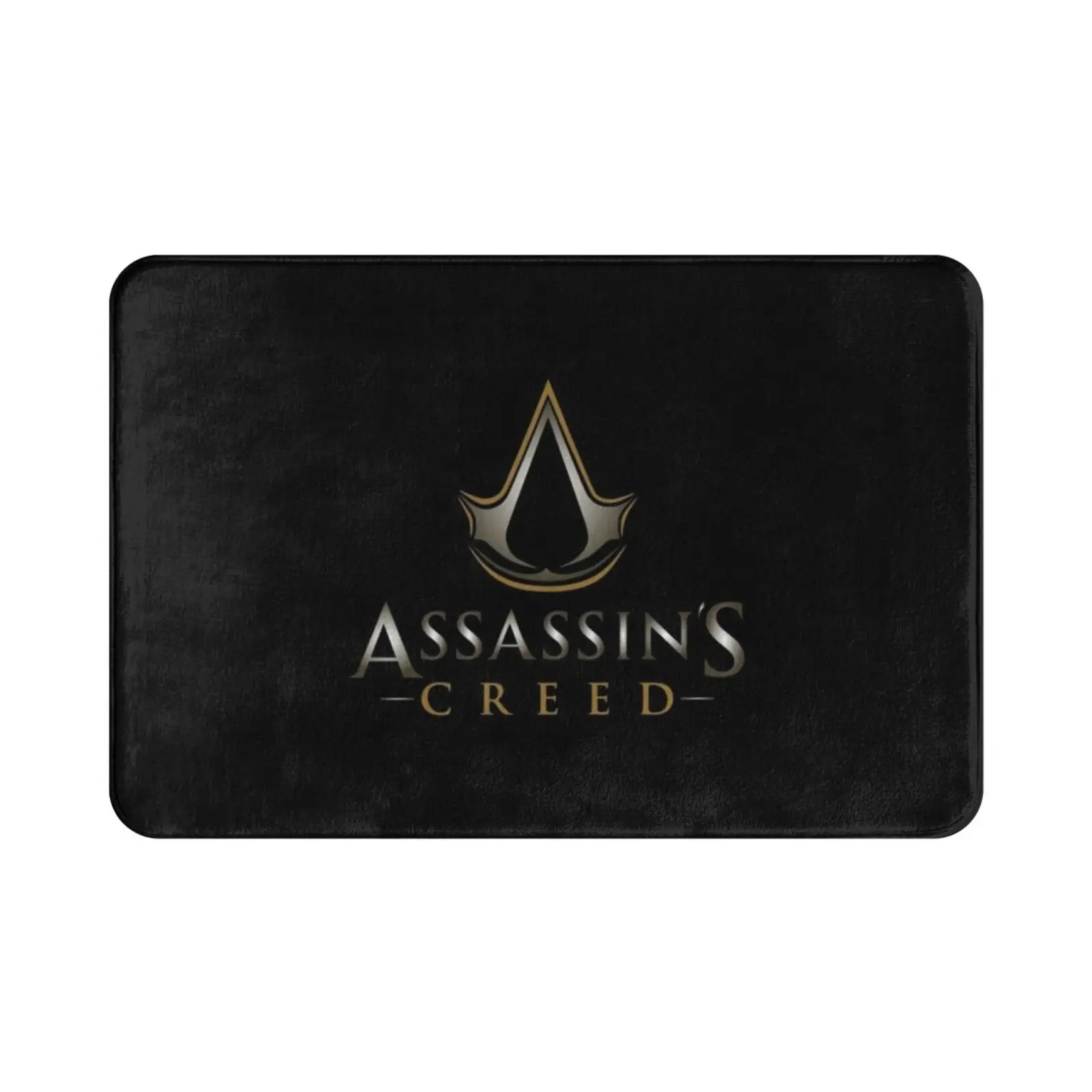 Коврик коврик мягкая подушка кредо убийца Эзио Альтаир Коннор логотип игры белый