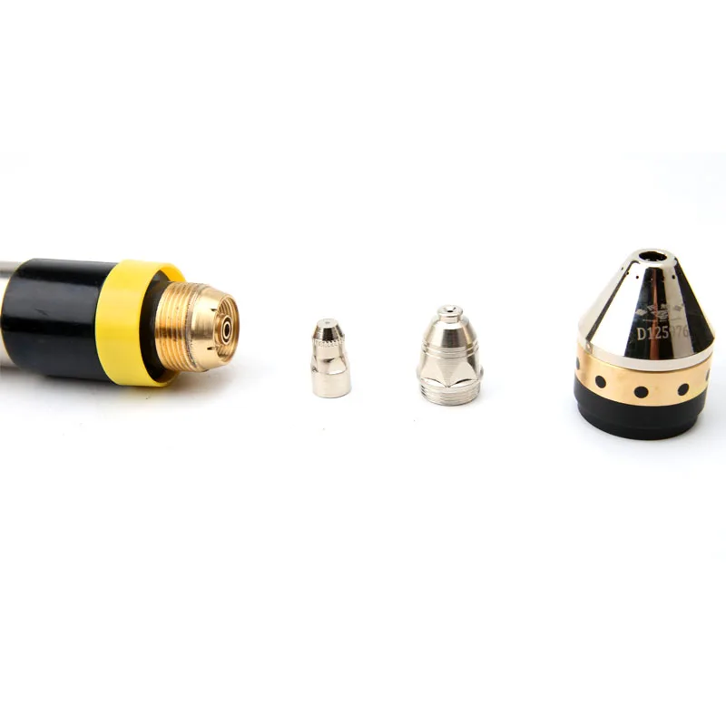 P80 Protective Cover Plasma Torch Cutting Nozzle Protection Sleeve Instead Guide Wheel Ceramic Contact Cutter |