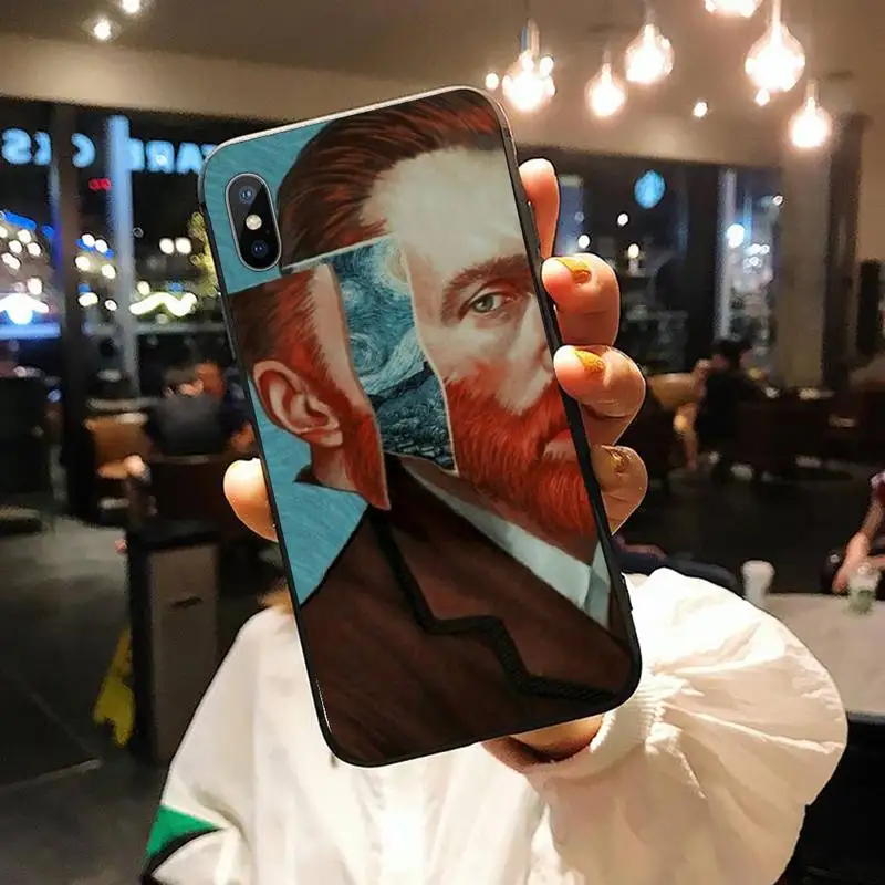 

Vincent Van Gogh Starry Night luxury mobile coverPhone Case for iPhone 11 12 pro XS MAX 8 7 6 6S Plus X 5S SE 2020 XR