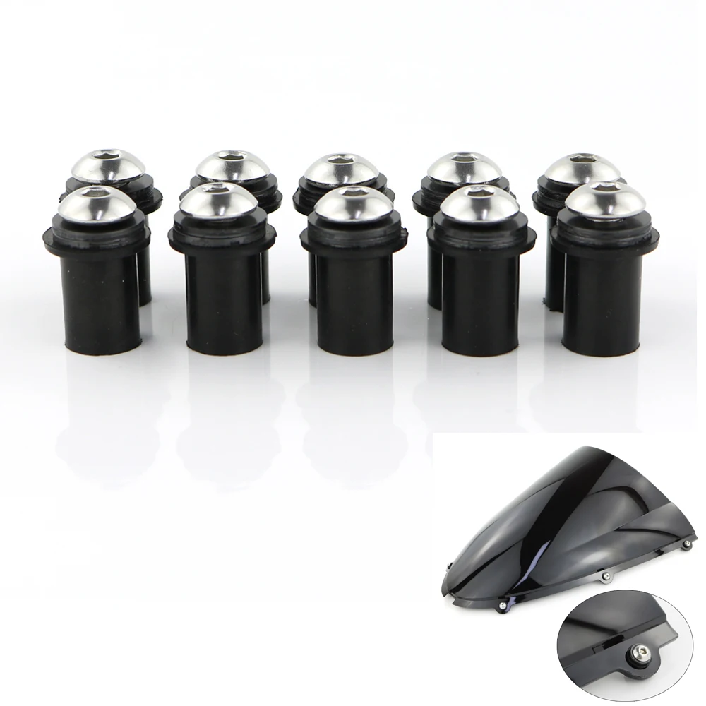 

M5 Windscreen Bolts Kit For Suzuki GW250F GSF650 GSF750 Bandit GSF1200 GSF1250 Bandit B-King RF900 RF600 TLR1000 GSXR SRAD SVS