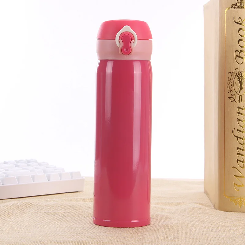 

Creative gift portable lock bounce stainless steel insulation vacuum cup thermos universal customizable LOGO