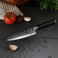 7 inch santoku knife 67 layers damascus steel professional chef knife with sharp blade ergonomic handle slicing mincing