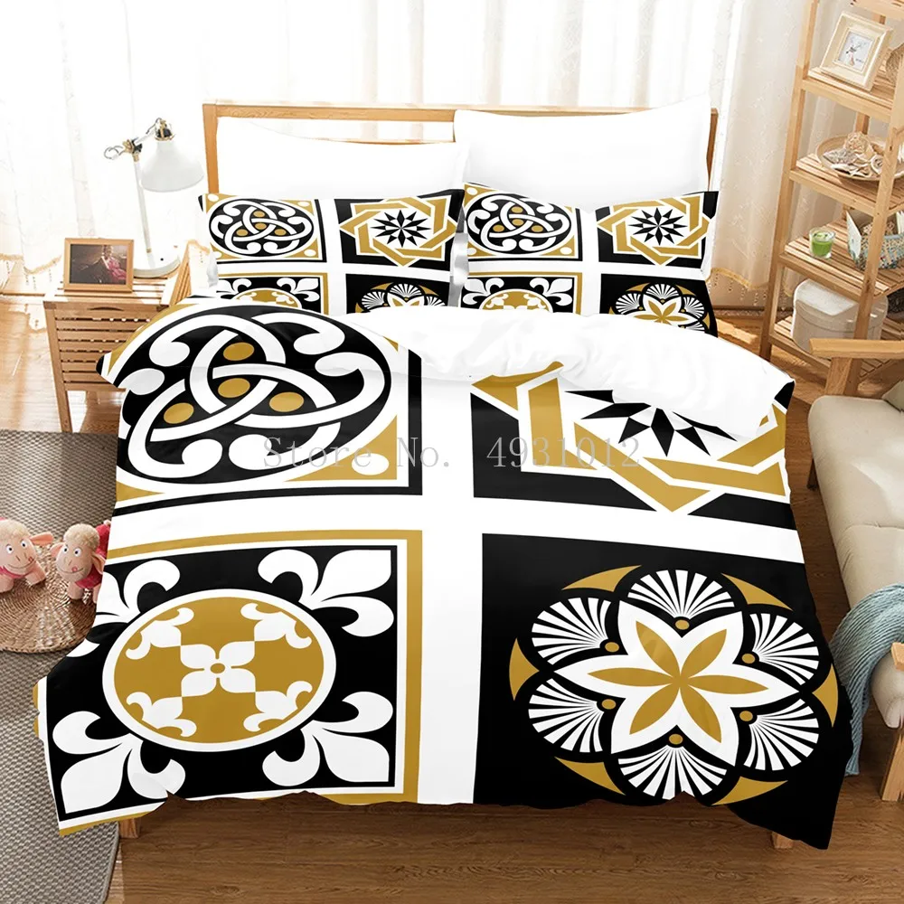 

Boho Mandala Bedding Set Queen Size Bohemia Duvet Cover Full King Brief Bedclothes Hippie Quilt Comforter Covers 3Pcs