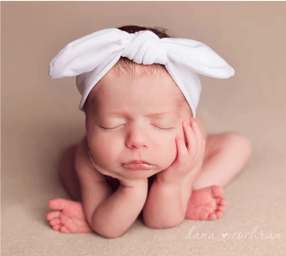 Повязка на голову детская эластичная в полоску 1 шт. аксессуары для волос Детские