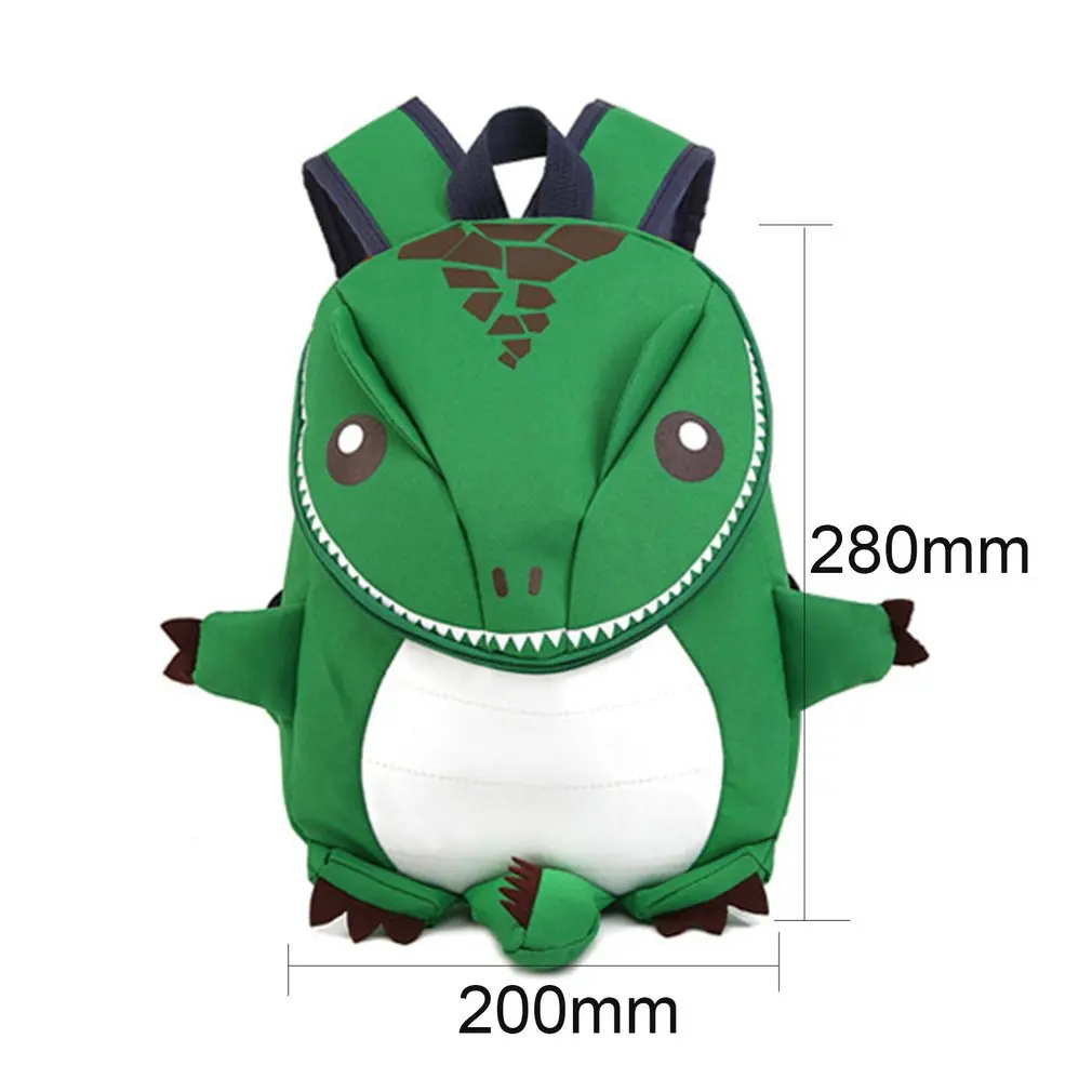 Забавный милый дизайн детская школьная сумка легкий рюкзак в форме динозавра для