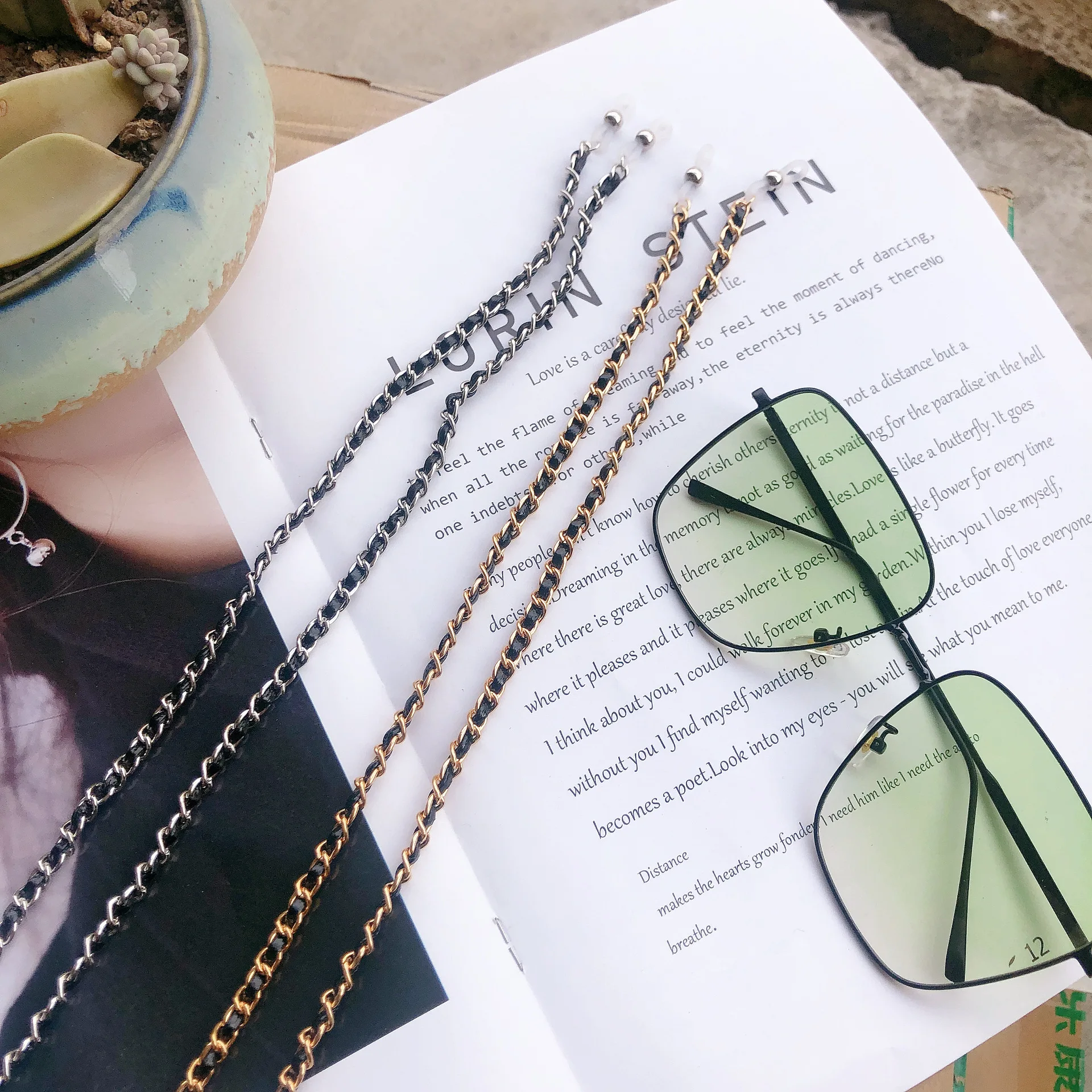 Цепочка для очков шнурок 2020 цепочка солнцезащитных | Аксессуары одежды