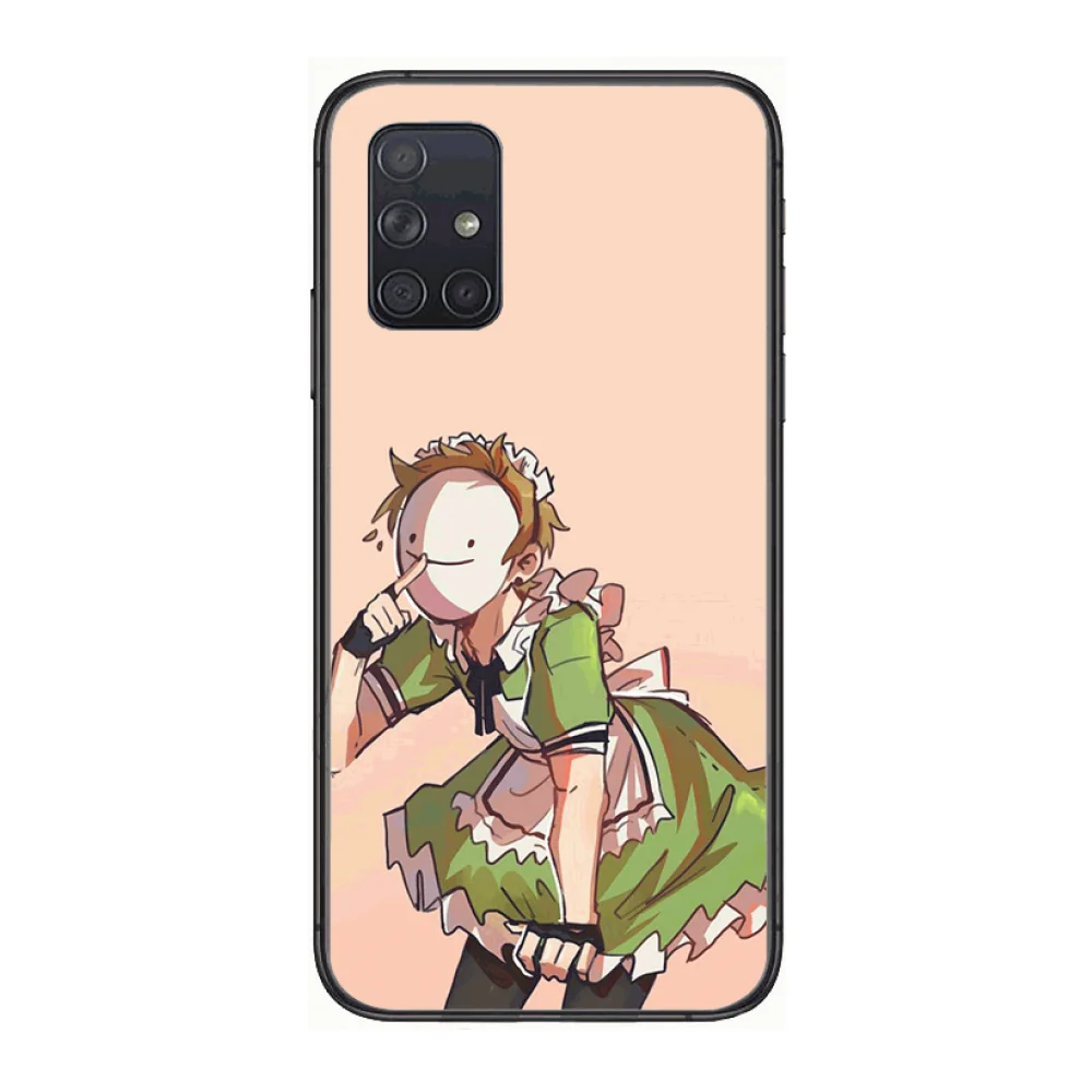 

anime Dream Smp Phone Case Hull For Samsung Galaxy A 50 51 20 71 70 40 30 10 E 4G 5G S Black Shell Art Cell Cover