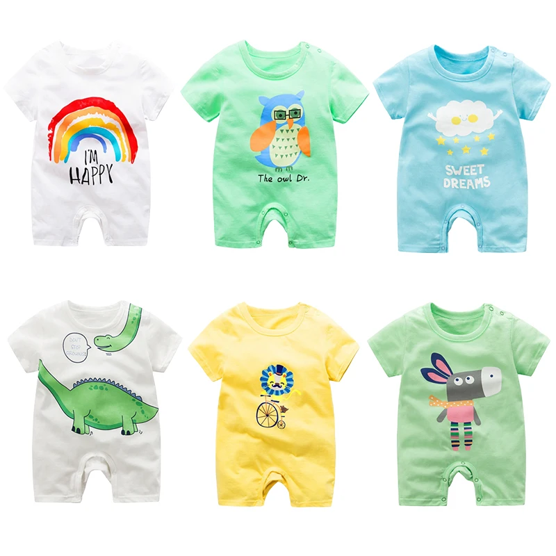 Одежда для малышей 100% хлопок комбинезон унисекс маленьких мальчиков и девочек