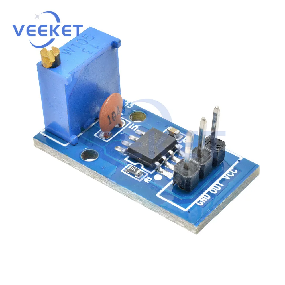 

5-12V NE555 Adjustable Frequency Pulse Generator Module Mono Output Adjustable Resistor Pulse Generator Board For Arduino