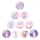 Стеклянный кабошон для фотосъемки с изображением милой девушки Disney диаметром 12 мм15 мм16 мм18 мм20 мм, декоративное украшение с плоским основанием