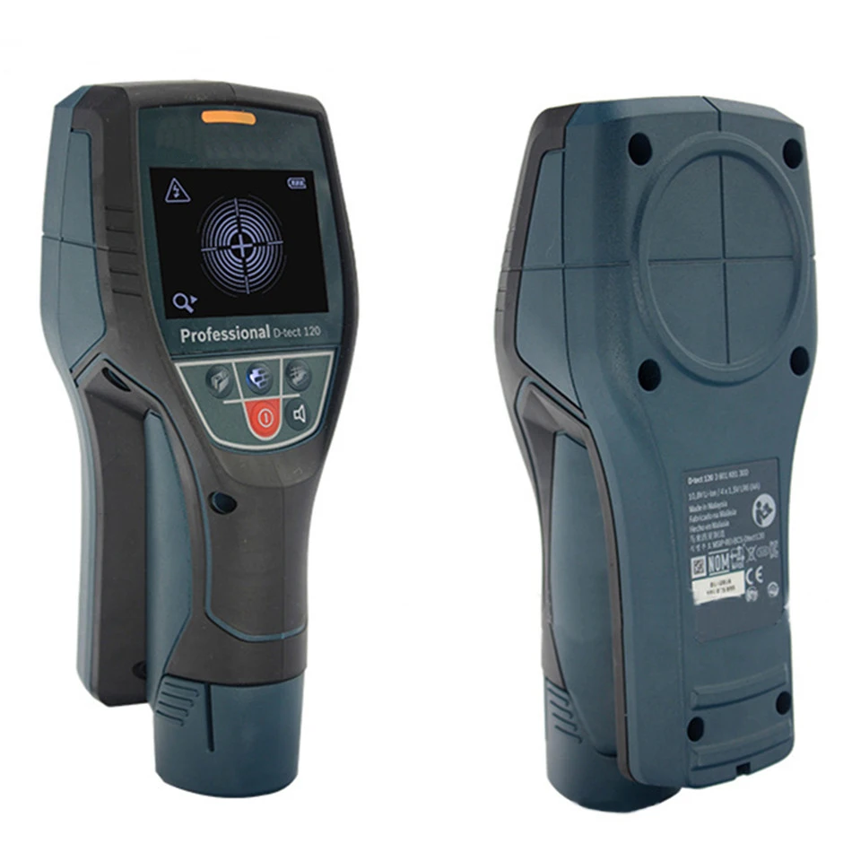 Датчик для стены D tect120 обнаруживает пластиковые водопроводные