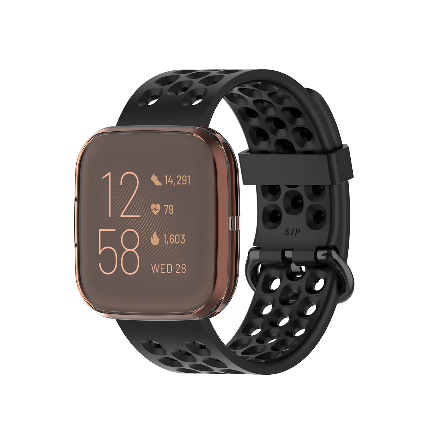ТПУ прозрачный силикон чехол для Fitbit Versa 2 Смарт-часы защитный чехол Versa2 полноэкранный Корпус Чехлы Сменные аксессуары ремешок