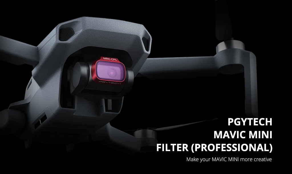 Фильтр для объектива камеры PGYTECH UV CPL профессиональная версия DJI Mavic Mini аксессуары