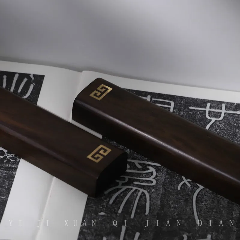 Paperweies Redwood Китайская каллиграфия живопись специальный пресс-папье Классическая