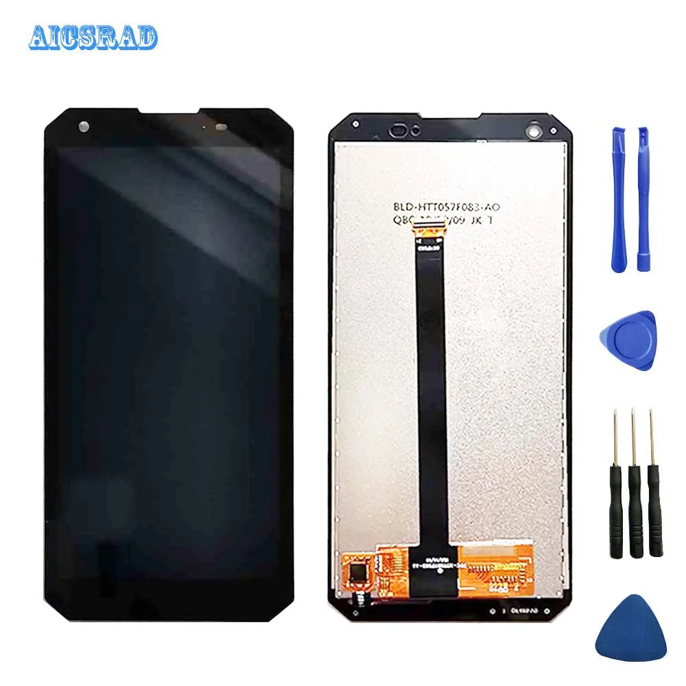 ЖК дисплей AICSRAD 5 7 дюйма для Blackview BV9500 / Pro + сенсорный экран в сборе замена bv 9500