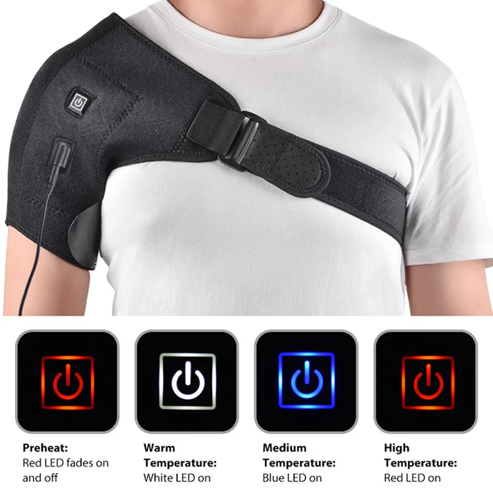 Электрическая термотерапия регулируемые плечевые грелки для замороженного