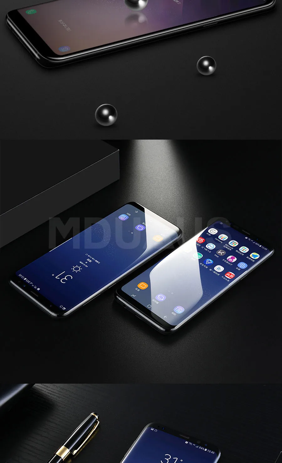30D изогнутое закаленное стекло для samsung Galaxy S10 S9 S8 Plus 5G S10e протектор экрана для samsung Note 9 A6 A8 стеклянная пленка