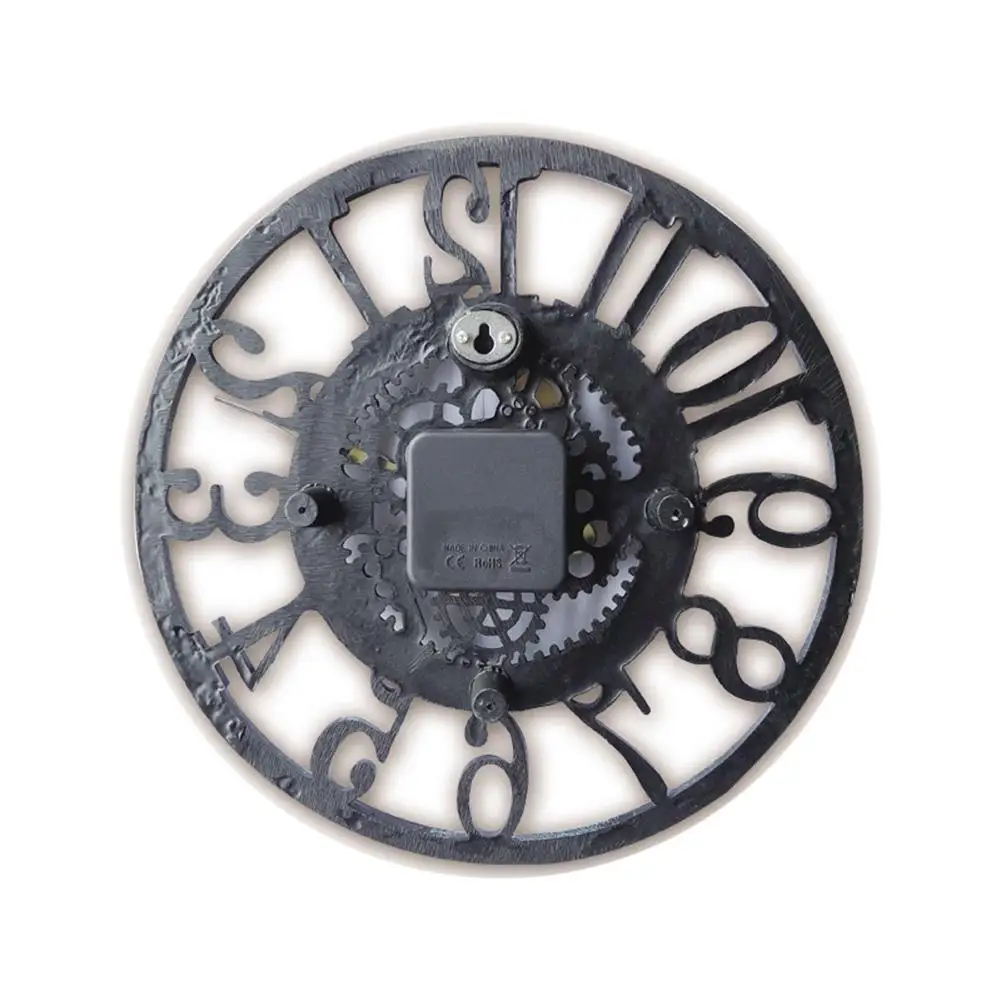 Винтажные/ретро настенные часы садовые водонепроницаемые декоративные на