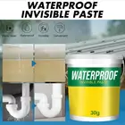 Прозрачный водонепроницаемый клей для наружных стен, туалета, пола, кафеля, устранение утечек, водостойкая паста с щеткой, инструменты для ремонта дома