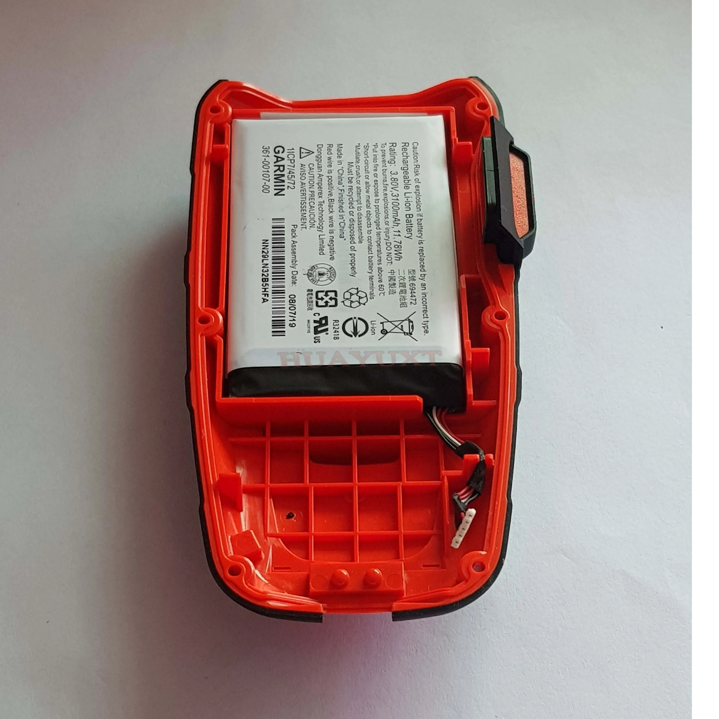 

Back Cover Case with Li-ion Battery for Garmin inReach Explorer+/inReach Handheld Satellite Communicator GPS