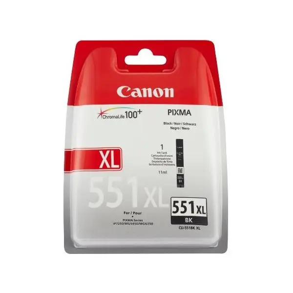 Original Ink Cartridge Canon CLI-551BK XL IP7250/MG5450 Black | Компьютеры и офис