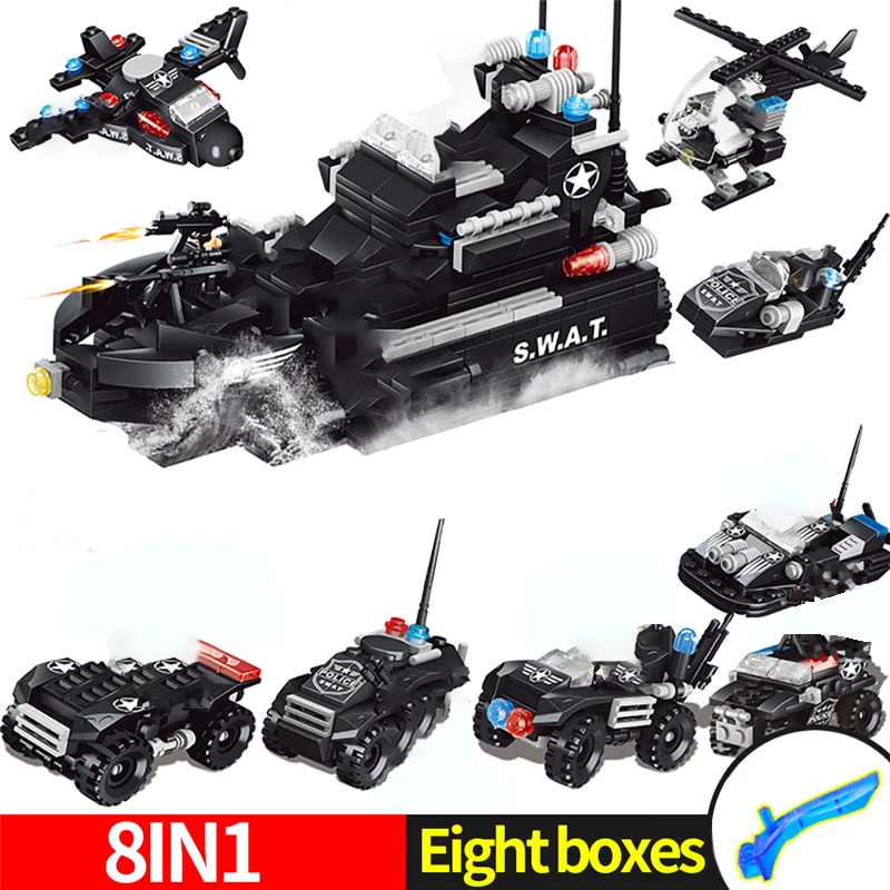 493 шт. Детский конструктор Городская полиция | Игрушки и хобби