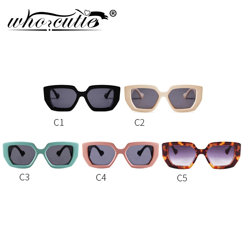 Мужские солнцезащитные очки в винтажном стиле крупные квадратные толстой оправе