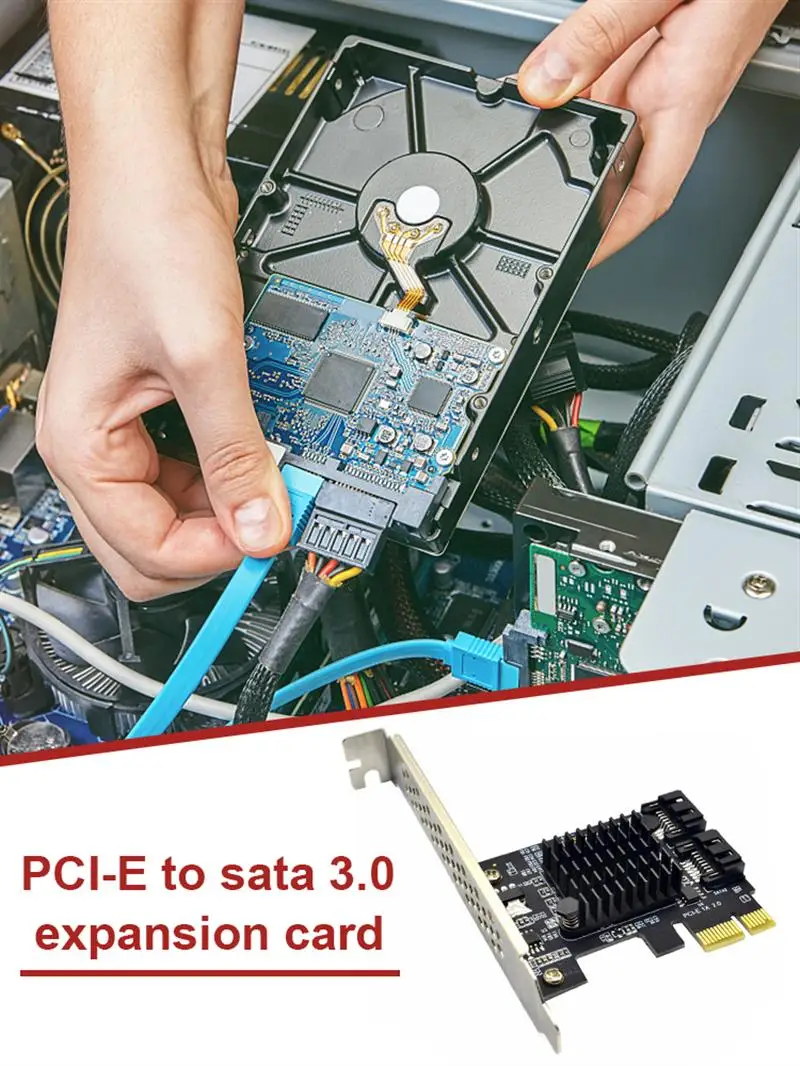плата расширения pcie к sata 3 плата р