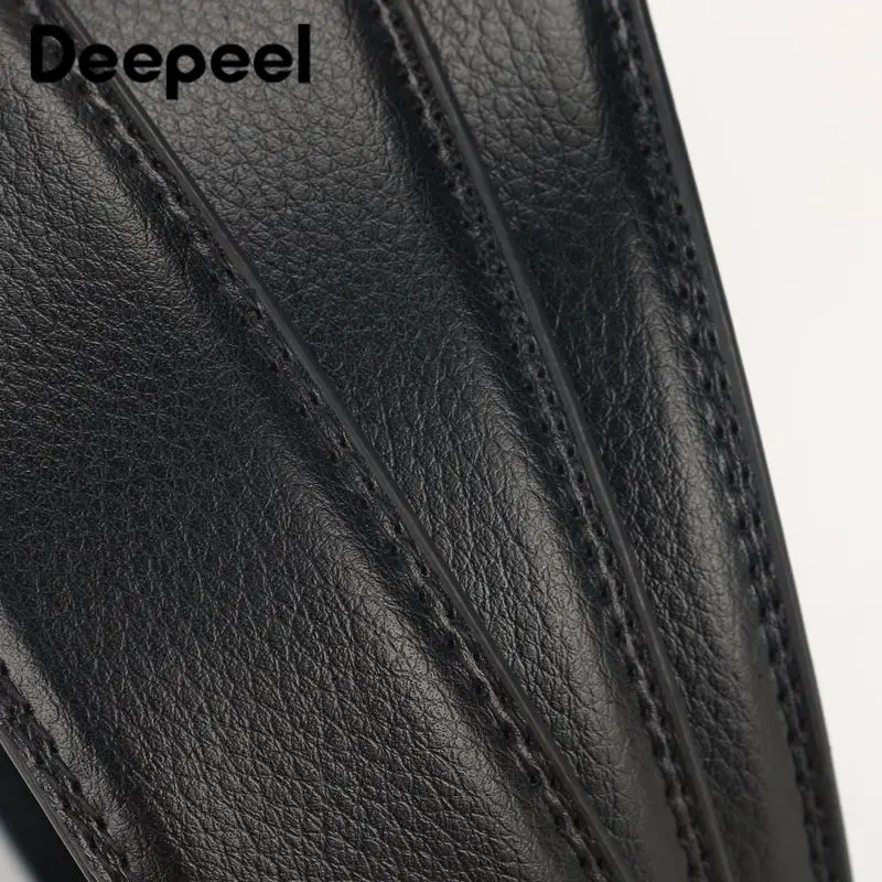 Высококачественные мужские кожаные ремни Deepeel 3 5*100-135 см ремень из второй слоя