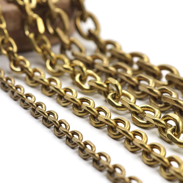 Цепочка Meetee латунная с кисточками длинная сменная цепь для багажа сделай сам