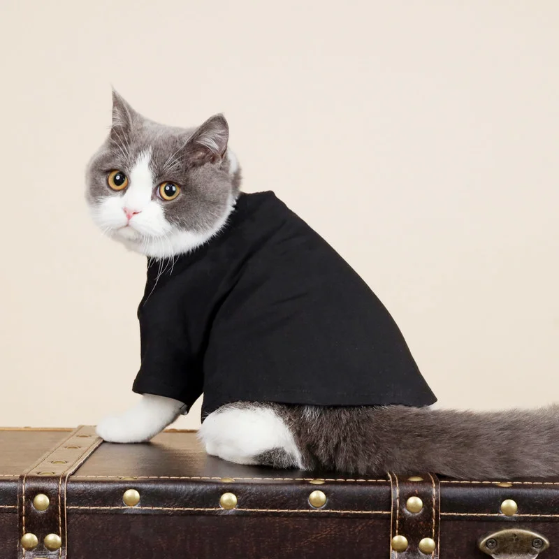 

Летняя футболка с изображением милой собаки для маленьких и средних собак рубашки для кошек новый дизайн шерстяной жилет для щенков кошек с...