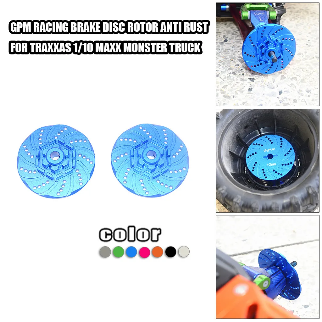 Прочный GPM Racing 7 5 мм тормозной диск Анти для 1/10 MAXX RC грузовик аксессуары детские