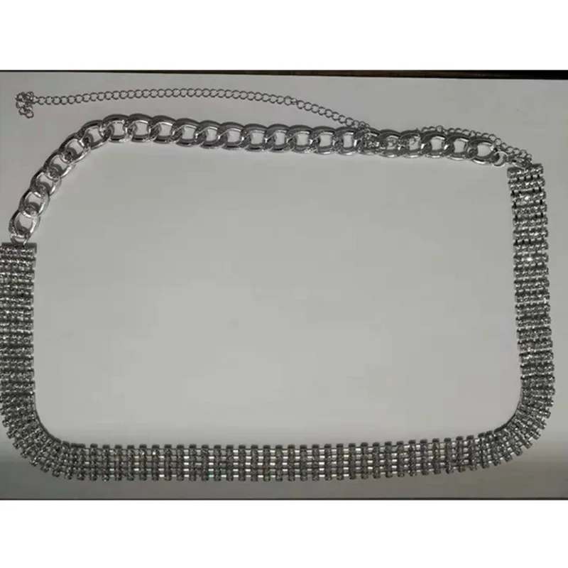 

5 Rows delicate Shining Waist Belly Chains Woman body Jewellery Luxurious Metal Chain Charm Europe and America Gift