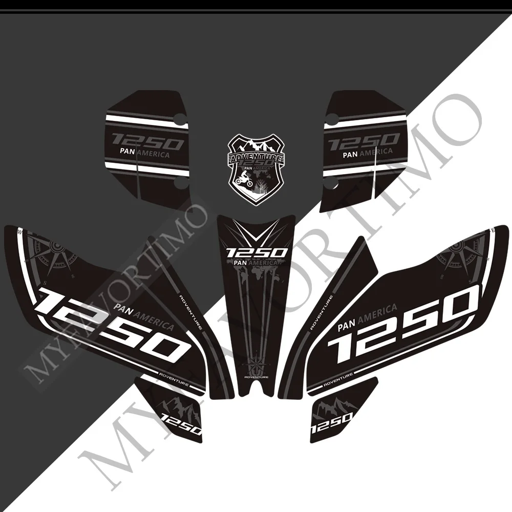 

2020 2021 2022 For HARLEY Pan America 1250 Emblem Logo Gas Kit Tank Pad Protector Stickers Fairing Motorcycle Knee Decal Fender