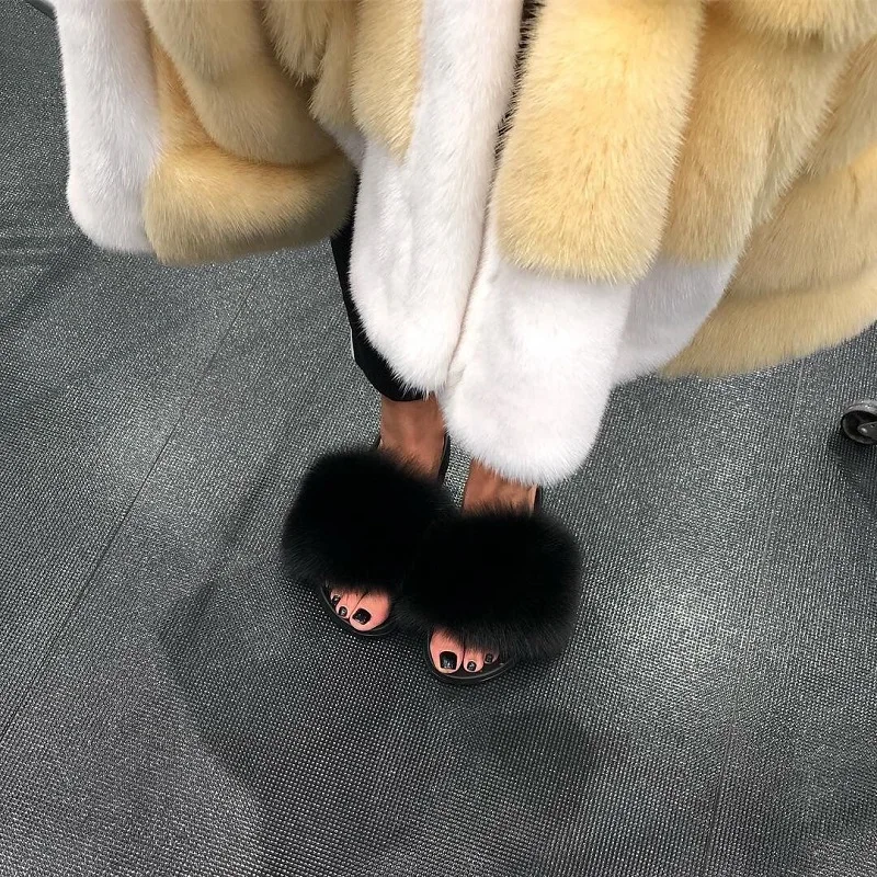 Женские Роскошные Дизайнерские шлепанцы коллекция 2019 года тапочки с натуральным