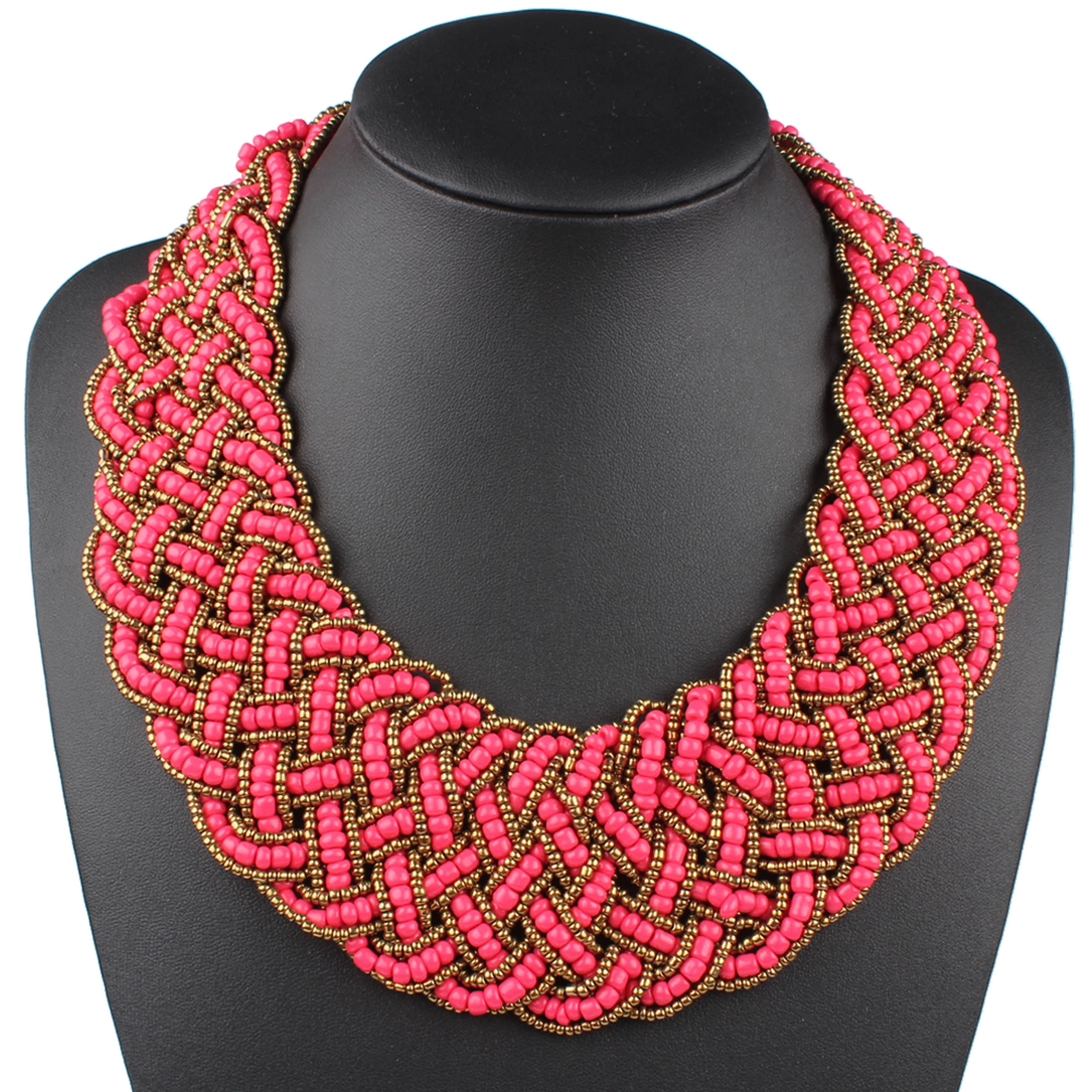 Женское Ожерелье чокер с бусинами в богемном стиле|ethnic jewelry|fashion jewelryjewelry fashion |