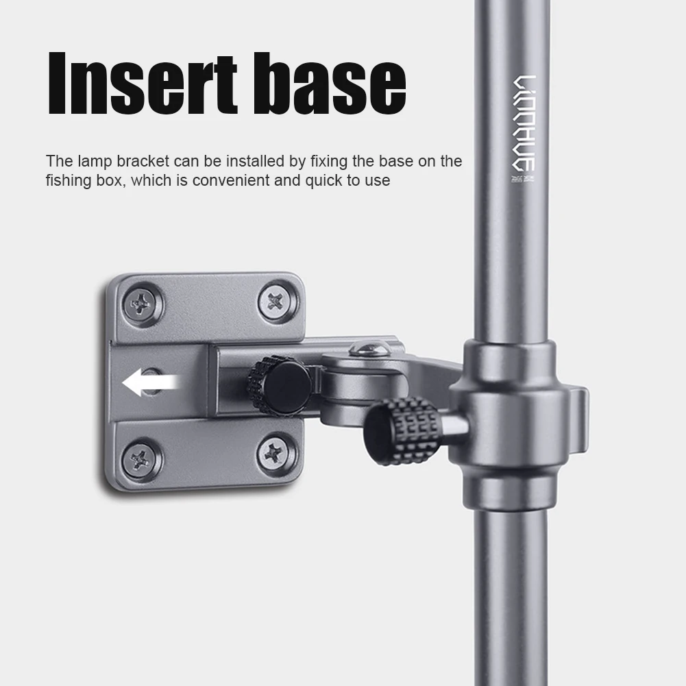 

Fishing Stand Accesssories Holder Fishing Rod Stand Portable Fishing Box Magnesium Alloy Bracket Holder Fish Tool