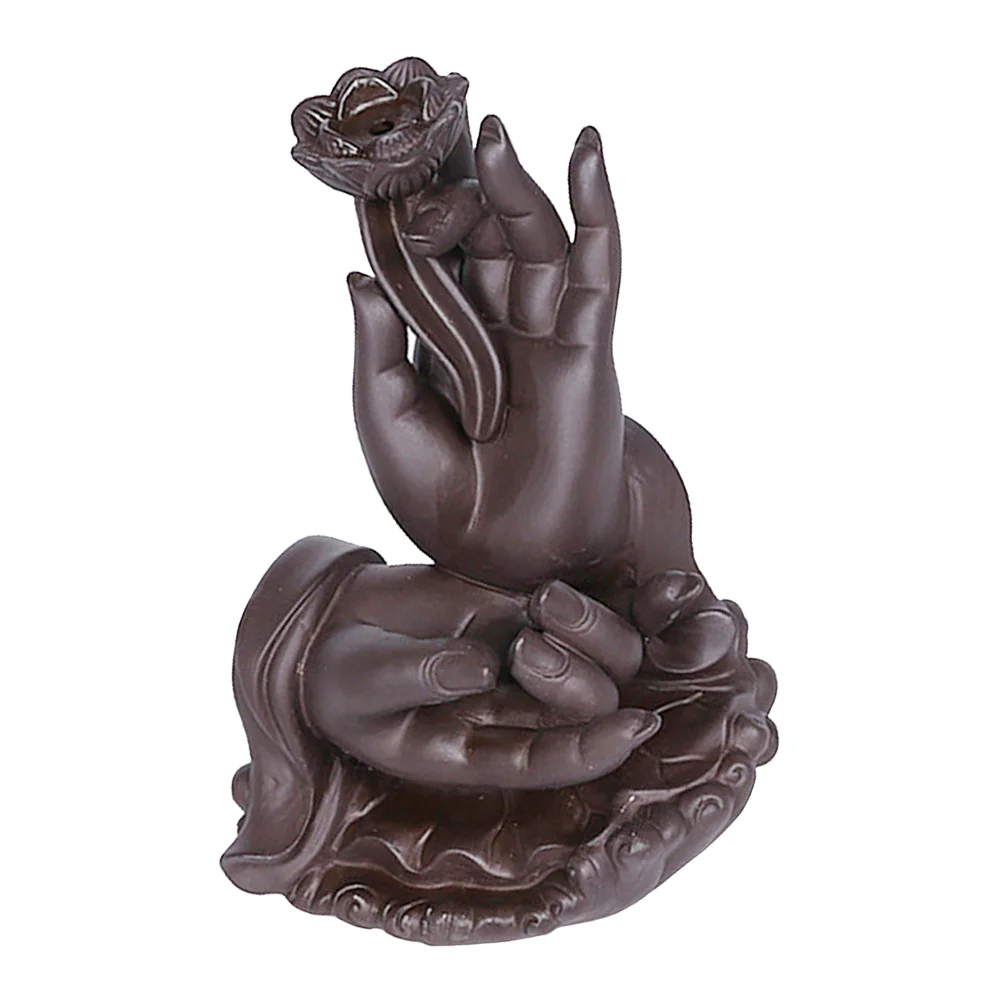 

1Pc Household Censer Holder Delicate Censer Incense Burner Backflow Aroma Stove