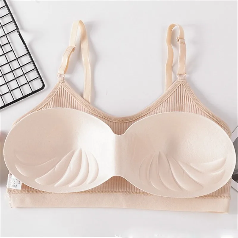 Бесшовный бюстгальтер бюстгальтеры для женщин полная чашка дышащий без косточек