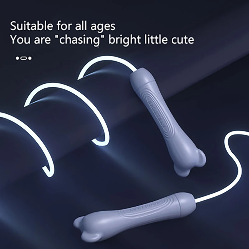 

Children luminous skipping rope Kids training sports Luminous skipping rope Kids outdoor Gym Sports Glowing skipping rope