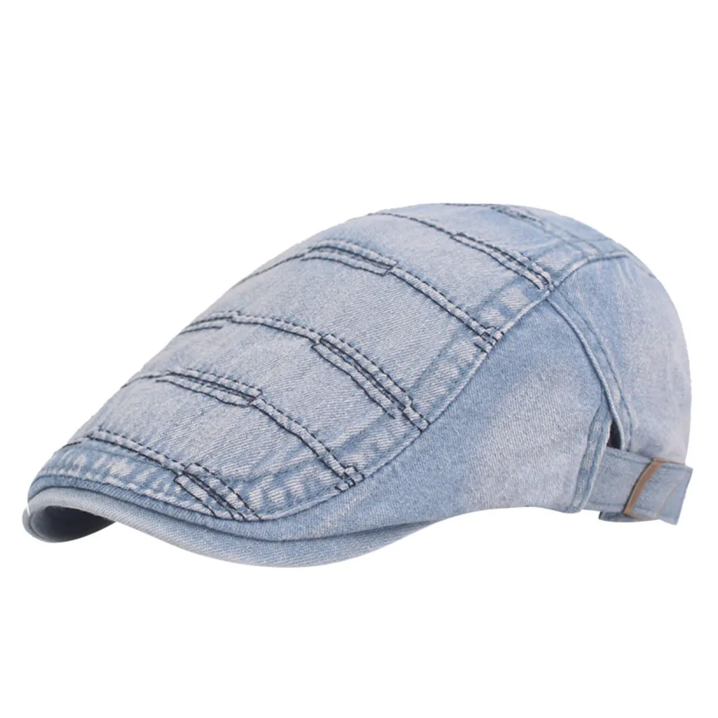 Мужская и женская плоская кепка Newsboy Baker береты Duckbill Golf Driving Cabbie Hat boinas masculinas tocas e gorros masculino inverno