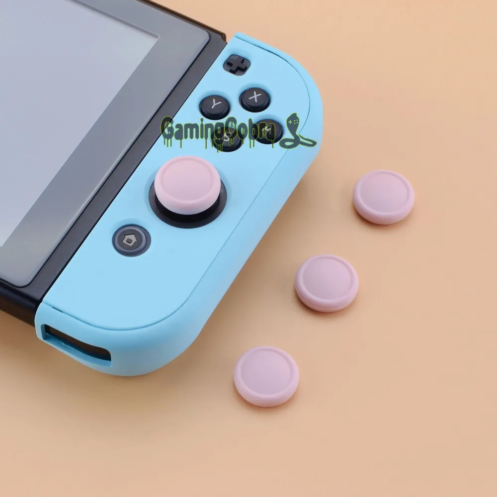 Колпачки PlayVital для джойстиков 4 шт. силиконовые аналоговые крышки NS Switch Joy-Con и Lite |