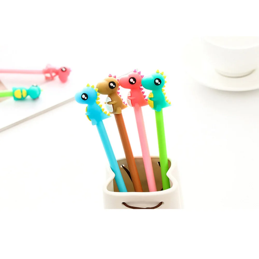 

12Pcs Ink Pen 0.5mm Ballpoint Roller Pen Stationery Office School Supplies Students Children Gift (Random Colors)