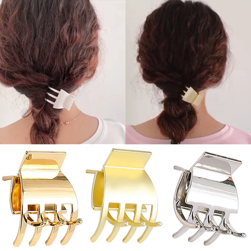 Высококачественные металлические шпильки для волос 3 9 см матовые Серебристые