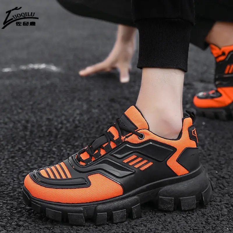 Брендовая мужская обувь Новинка 2020 года Мужская на шнуровке повседневная Легкие