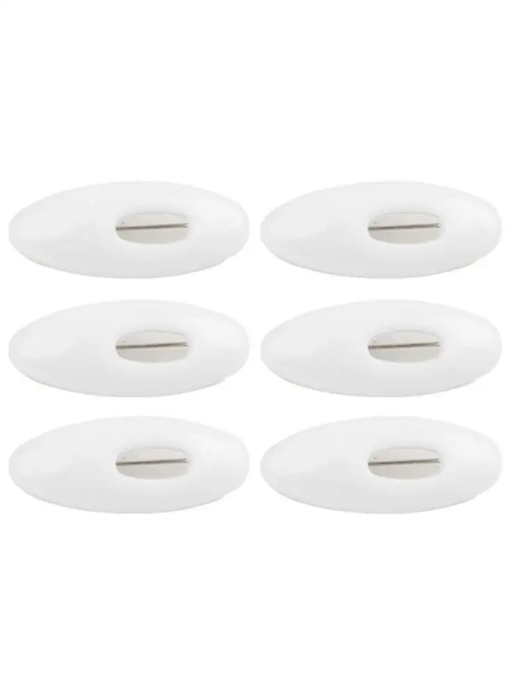 6 шт. Защитная булавка мусульманский головной платок цветная безопасная шелковая